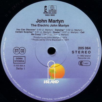 John Martyn : The Electric John Martyn (LP, Comp)