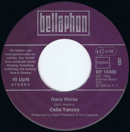 Celia Yancey : Makin' Music For Money (7", Single)