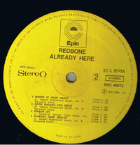 Redbone : Already Here (LP, Album, Gat)