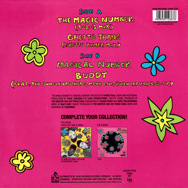 De La Soul : The Magic Number / Buddy (12")