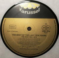 The Who : '64 - '74 / The Best Of The Last Ten Years (2xLP, Comp)