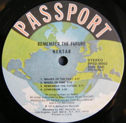 Nektar : Remember The Future (LP, Album, Son)