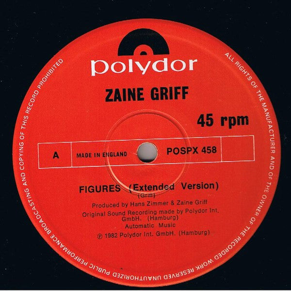 Zaine Griff : Figures (12")