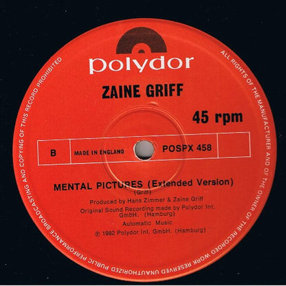 Zaine Griff : Figures (12")
