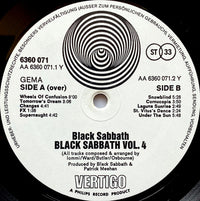 Black Sabbath : Black Sabbath Vol 4 (LP, Album, Gat)
