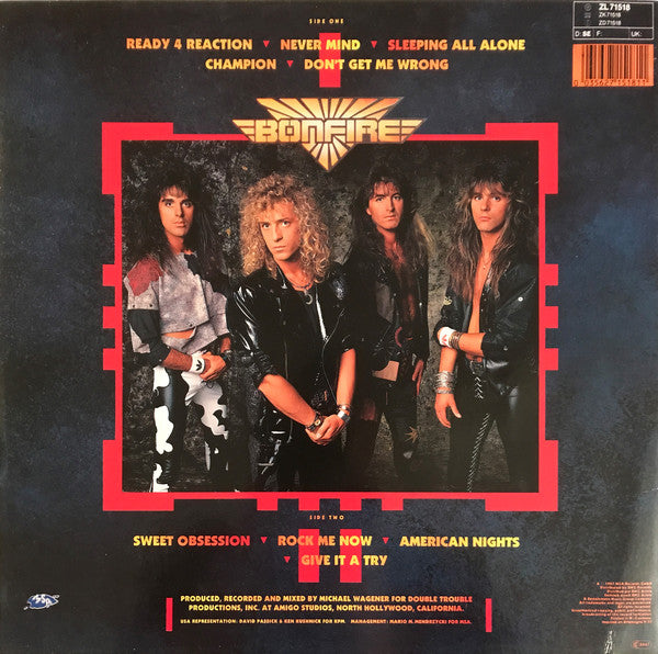 Bonfire : Fire Works (LP, Album)