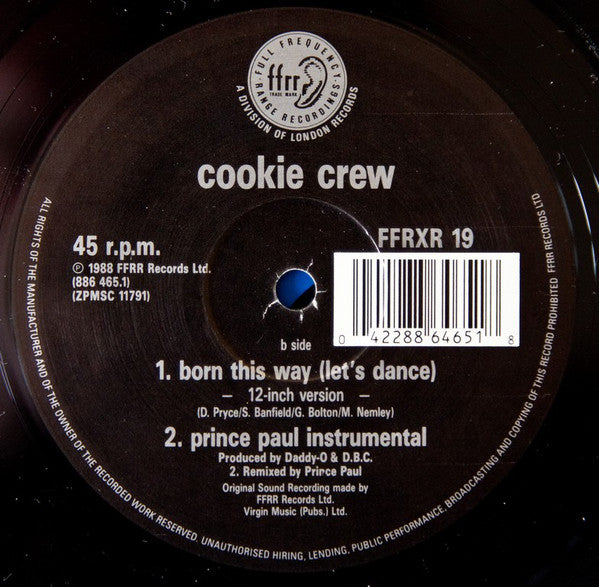 Cookie Crew* : Born This Way (Remix) (12")