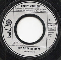 Barry Manilow : It's A Miracle / One Of These Days (7", Single)