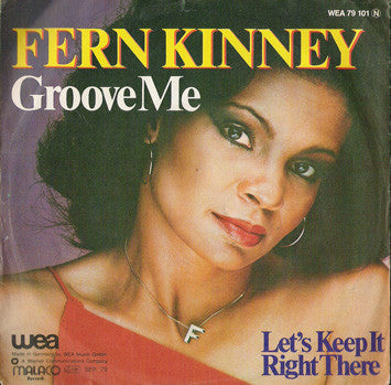 Fern Kinney : Groove Me (7", Single)