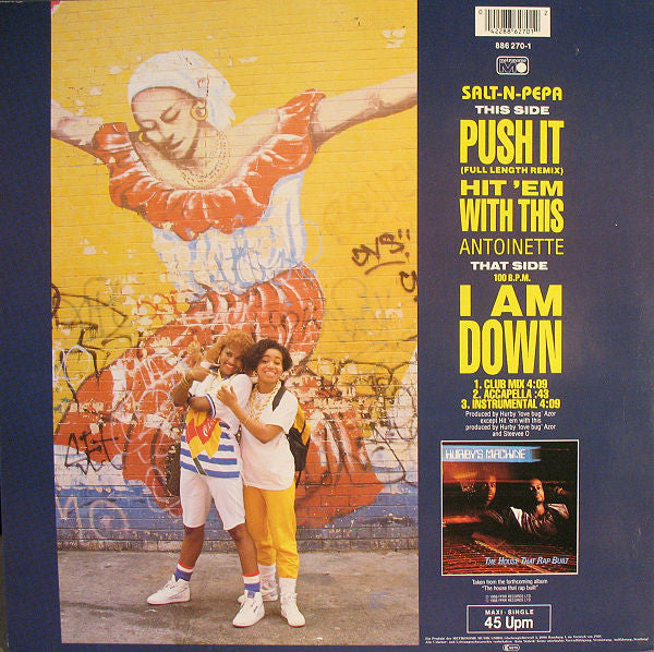 Salt-N-Pepa* / Antoinette : Push It (Remix) / Hit 'Em With This / I Am Down (12", Maxi)