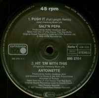 Salt-N-Pepa* / Antoinette : Push It (Remix) / Hit 'Em With This / I Am Down (12", Maxi)