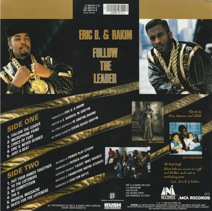Eric B. & Rakim : Follow The Leader (LP, Album)