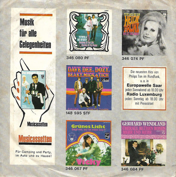 Peter Thomas Sound Orchestra : Raumpatrouille (7", Single, Mono)