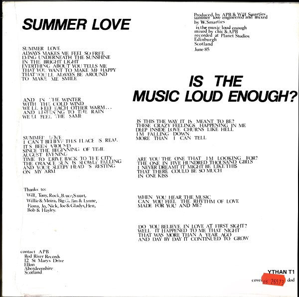Apb (2) : Summer Love (12", Single)