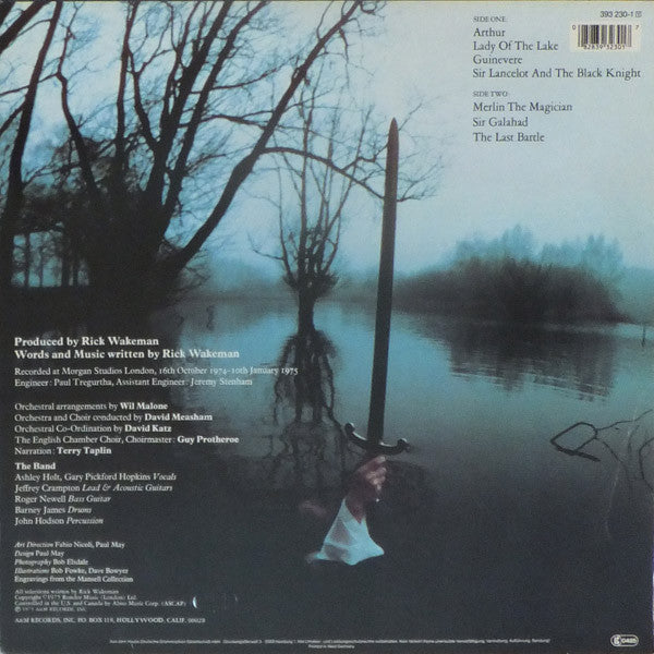 Rick Wakeman : The Myths And Legends Of King Arthur And The Knights Of The Round Table (LP, Album, RE)