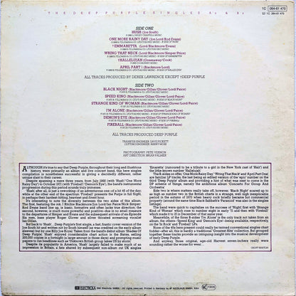 Deep Purple : The Deep Purple Singles A's & B's (LP, Comp, Mono)
