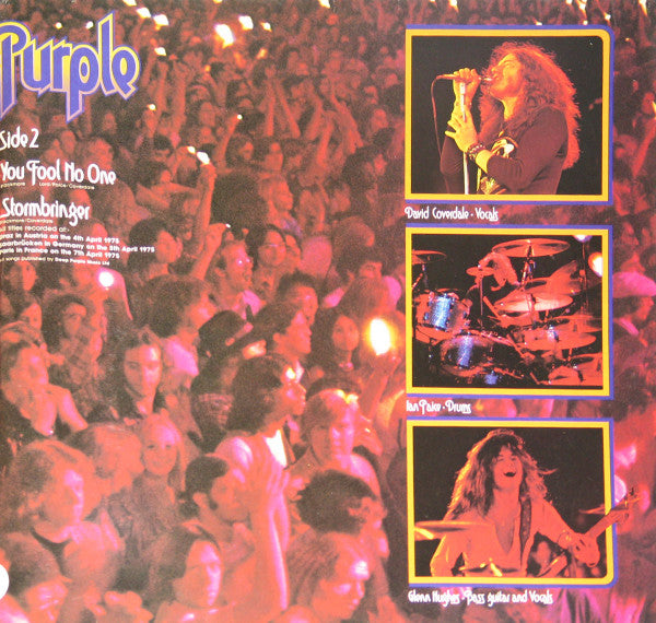 Deep Purple : Made In Europe (LP, Album, Gat)