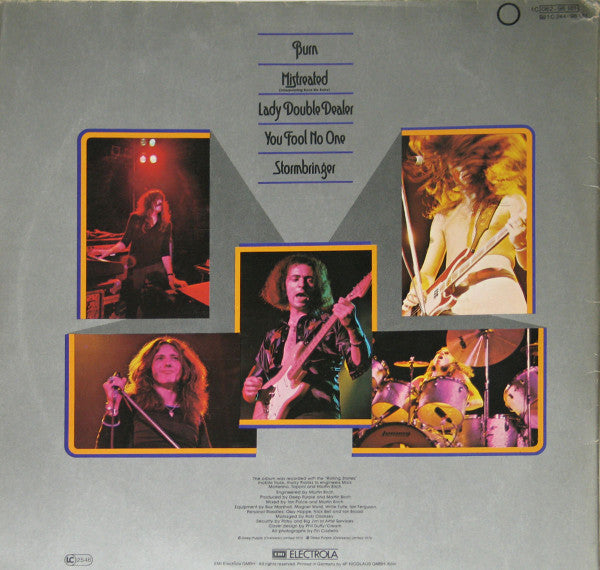 Deep Purple : Made In Europe (LP, Album, Gat)