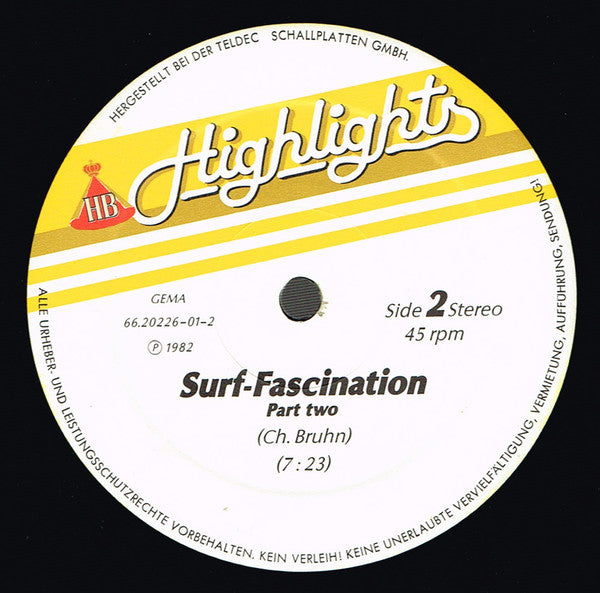 Christian Bruhn : Surf-Fascination (12", Promo)