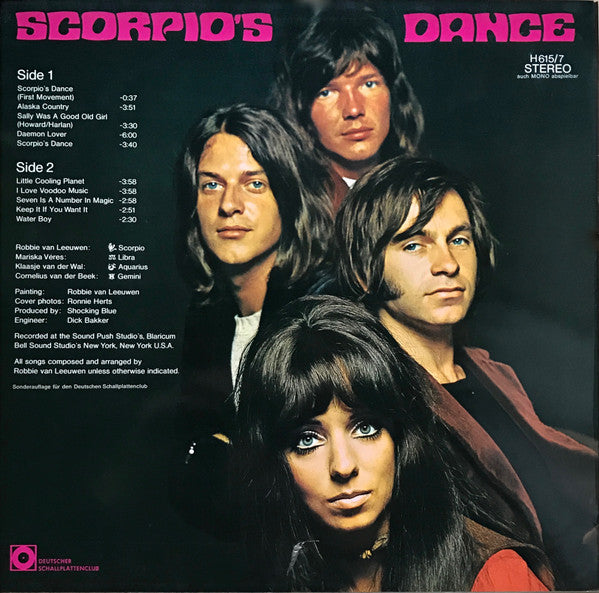 Shocking Blue : Scorpio's Dance (LP, Album, Club)