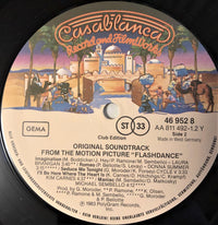 Various : Flashdance (Original Soundtrack From The Motion Picture) (LP, Album, Club)