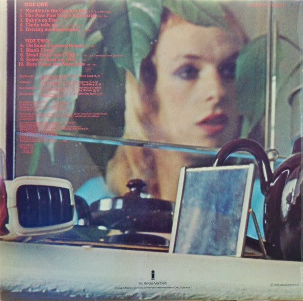 Brian Eno : Here Come The Warm Jets (LP, Album)