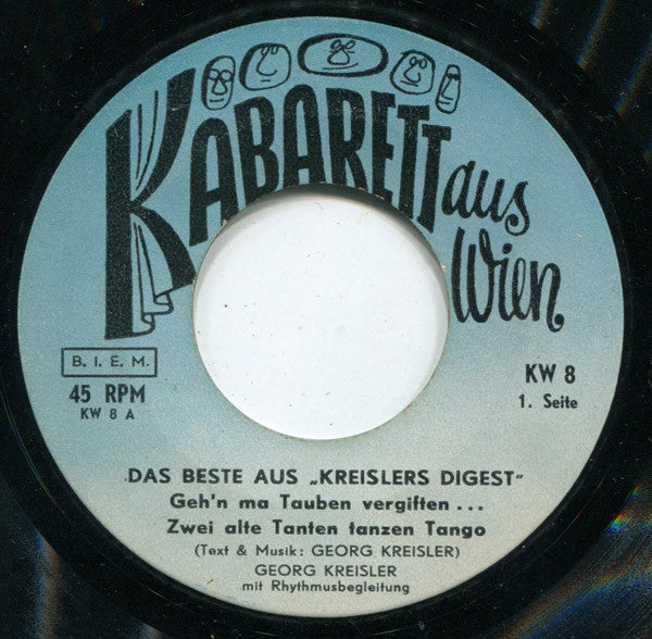 Georg Kreisler : Das Beste Aus Kreisler's Digest (7")