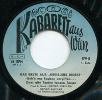 Georg Kreisler : Das Beste Aus Kreisler's Digest (7")
