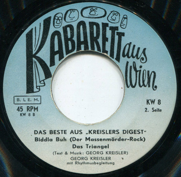 Georg Kreisler : Das Beste Aus Kreisler's Digest (7")