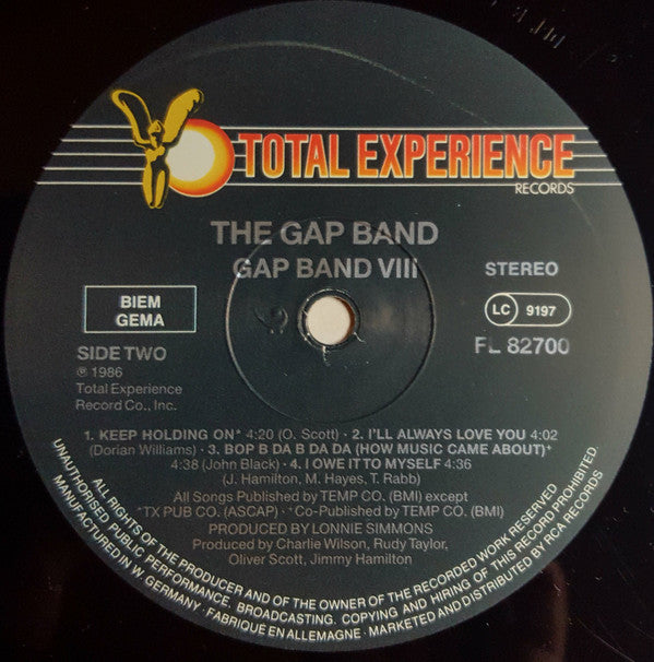 The Gap Band : Gap Band 8 (LP, Album)
