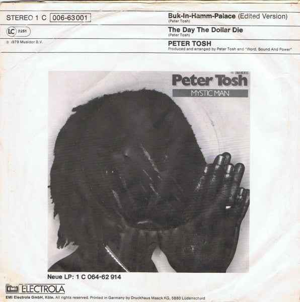 Peter Tosh : Buk-In-Hamm Palace (7", Single)