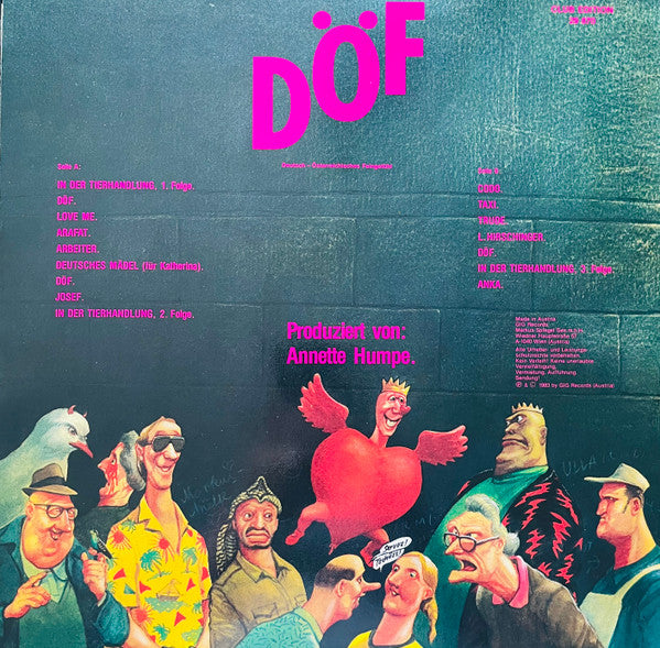 Tauchen-Prokopetz : DÖF (LP, Album, Club)