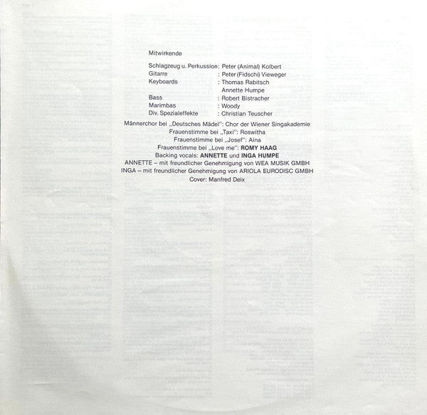 Tauchen-Prokopetz : DÖF (LP, Album, Club)