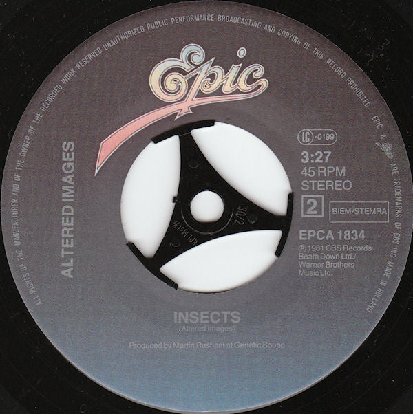 Altered Images : I Could Be Happy. (7", Single)