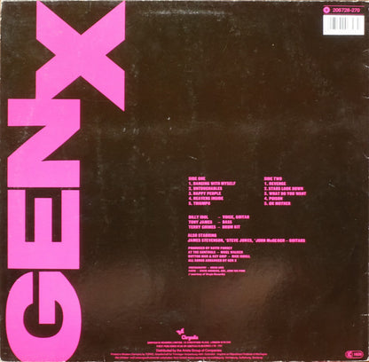 Gen X* : Kiss Me Deadly (LP, Album, RP)