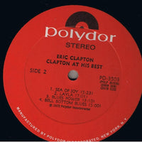 Eric Clapton : At His Best (2xLP, Comp)