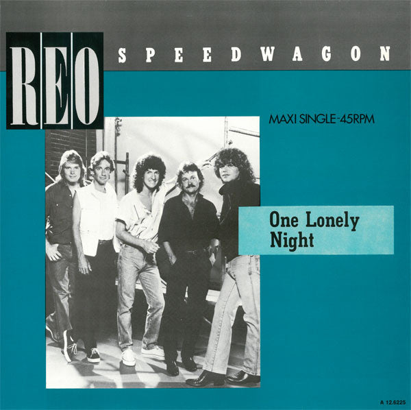 REO Speedwagon : One Lonely Night (12", Maxi)