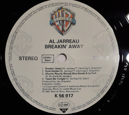 Al Jarreau : Breakin' Away (LP, Album, RE)