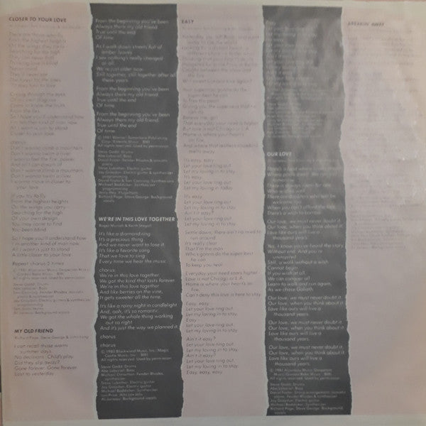 Al Jarreau : Breakin' Away (LP, Album, RE)
