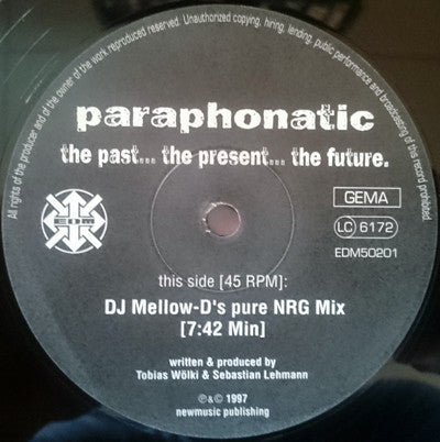 Paraphonatic : The Past...The Present...The Future (12")