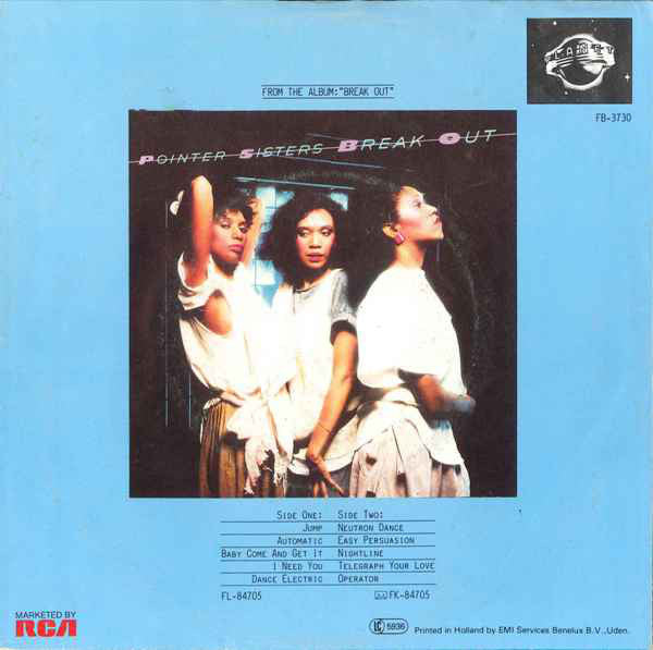 Pointer Sisters : Automatic (7", Single)