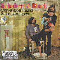 Schobert & Black : Mein Einziger Freund / So Ist Mein Leben (7", Single, Promo)
