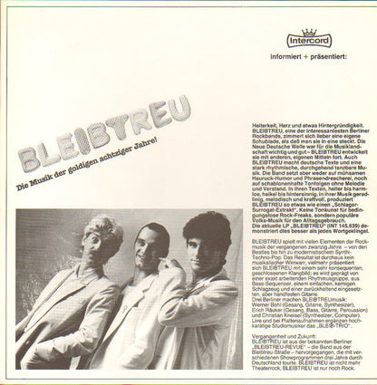 Bleibtreu : Bleibtreu (LP, Album)