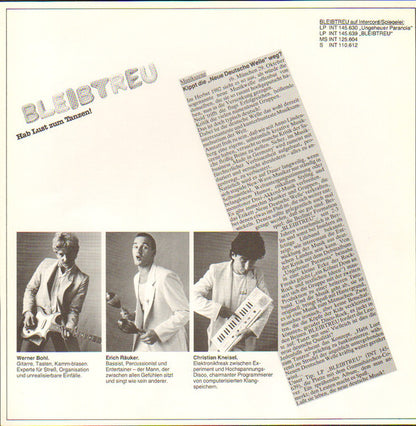 Bleibtreu : Bleibtreu (LP, Album)