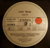 Livin' Blues : Live '75 (LP, Album, RP)