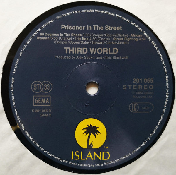 Third World : Prisoner In The Street (LP, Album, RE)