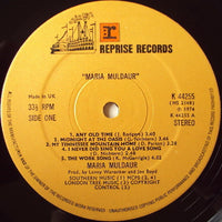 Maria Muldaur : Maria Muldaur (LP, Album, Gat)