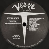 Stan Getz & Joao Gilberto* Featuring Antonio Carlos Jobim : Getz/Gilberto (LP, Album, RE, 180)