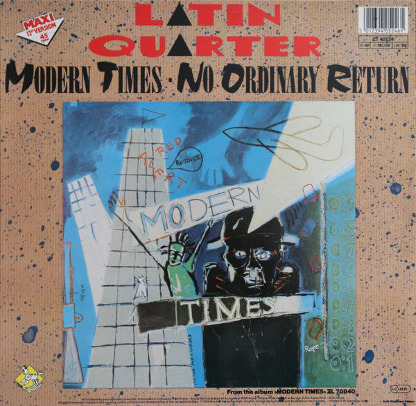 Latin Quarter : Modern Times (12", Maxi)