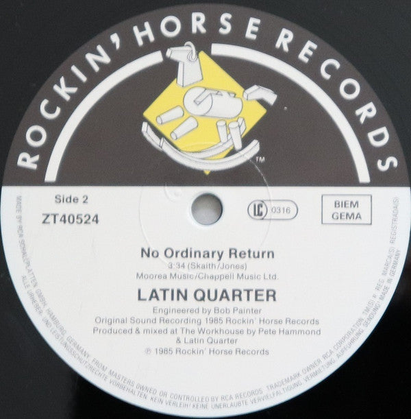 Latin Quarter : Modern Times (12", Maxi)